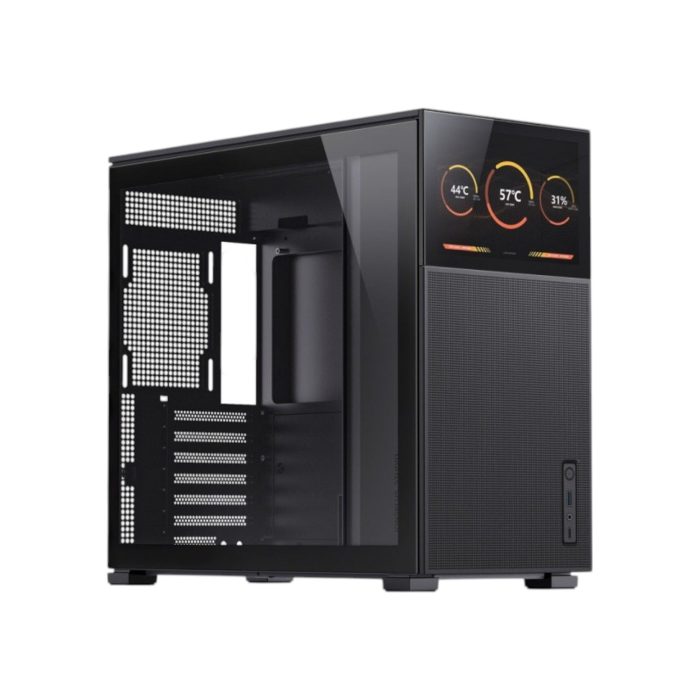 Jonsbo D41 Mesh Standard ATX PC Case Tempered Glass - Black - Image 3
