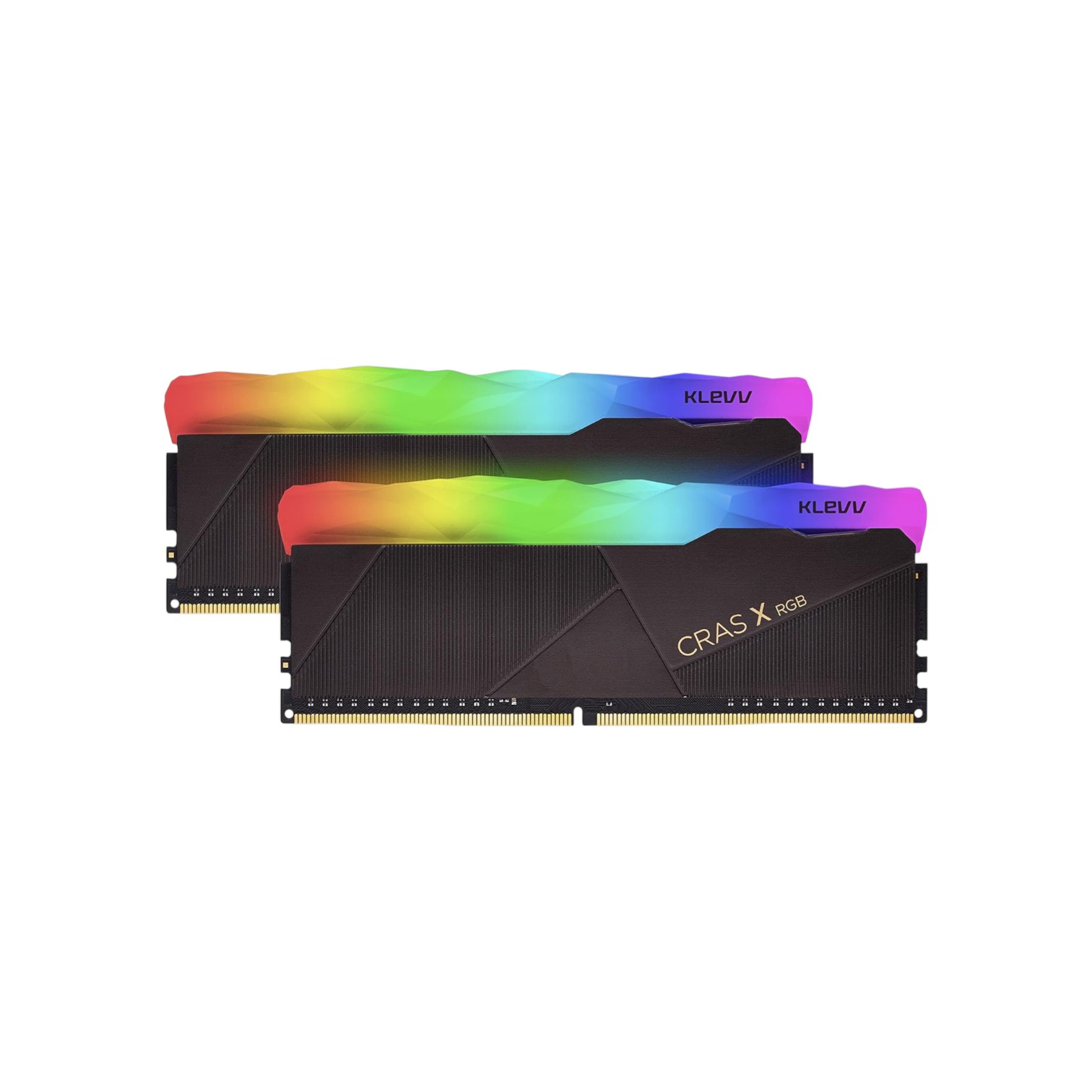 KLEVV CRAS X RGB 32GB -Photoroom KLEVV CRAS X RGB 32GB kit (16GB x2) 3600MHz Gaming Memory DDR4-RAM XMP 2.0 High Performance Overclocking - Image 1