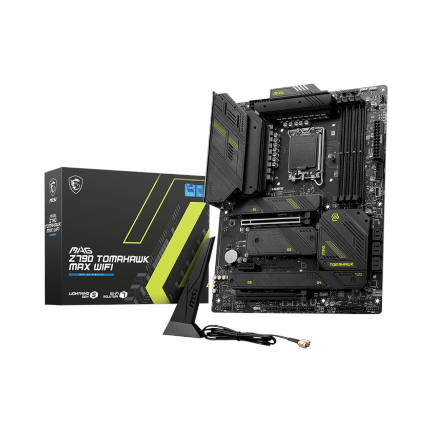 MSI MAG Z790-Photoroom MSI MAG Z790 TOMAHAWK MAX WiFi 7 Intel DDR5 PCIe 5.0 ATX Motherboard - LGA 1700 - Image 1
