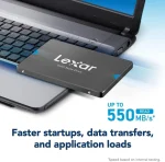 Lexar NQ100 2.5" SATA III (6GB/s) 240GB SSD, Up to 550MB/s Read - (Brand New) - Image 3