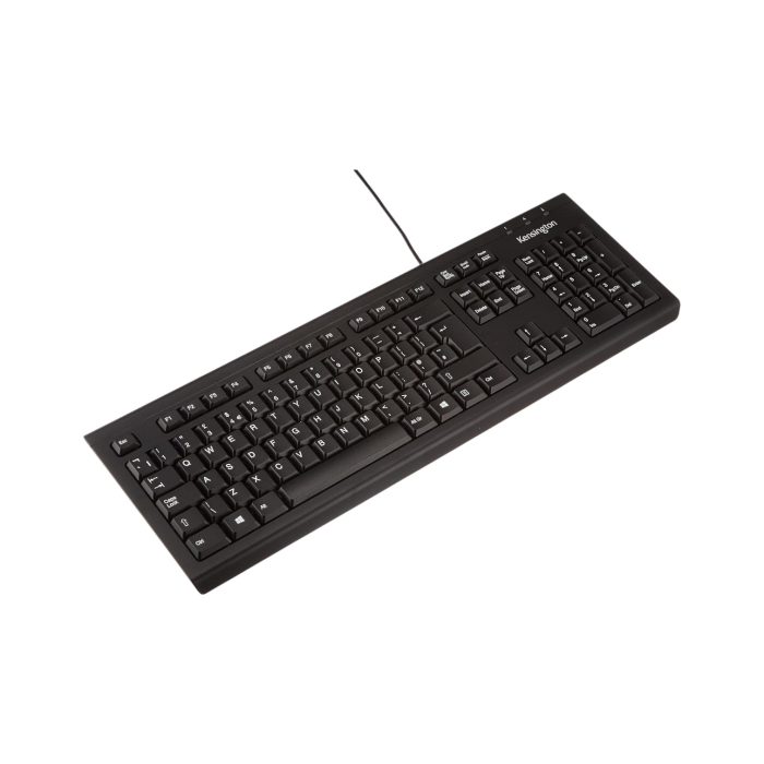 Kensington Wired Keyboard USB Type (Black) UK Layout - (Brand New) - Image 2
