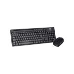 EVO LABS Wireless Full Size Qwerty Keyboard & Mouse Set