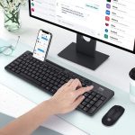 EVO LABS Wireless Full Size Qwerty Keyboard & Mouse Set - Image 3