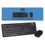 EVO LABS Wireless Full Size Qwerty Keyboard & Mouse Set - Image 2