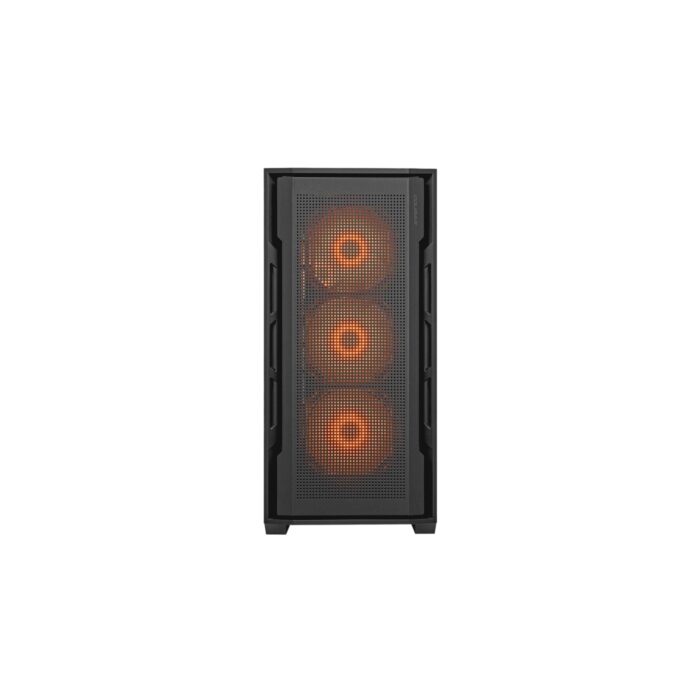 Cougar Uniface RGB Mid Tower 4x ARGB PC Case - Black (Brand New) - Image 2