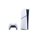Sony PlayStation 5 Slim Digital Edition Console – 825GB, White, Official Sony Controller - (Like New)
