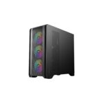 iONZ GE336F V2 E/ATX Full Tower with 4 ARGB Fans PC Case, Black (Brand New) - Image 3