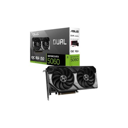 ASUS Dual GeForce RTX 5060 OC 8GB GDDR7 Graphics Card - (Brand New)