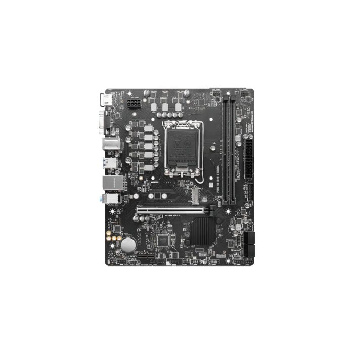 MSI PRO H610M-E DDR4 LGA1700 Micro ATX Motherboard - (Like New) - Image 2