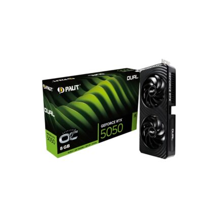 Palit NVIDIA GeForce RTX 5050 Dual OC 8GB GDDR6 Graphics Card - (Brand New)