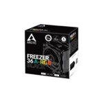ARCTIC Freezer 36 A-RGB CPU Air Cooler Black Intel & AMD Compatible - (Brand New)