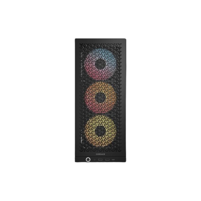 CORSAIR FRAME 4000D ARGB Mid Tower ATX Gaming PC Case Black - (Brand New) - Image 5