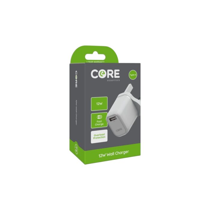 Core Type-A 12W USB Wall Charger - Image 2